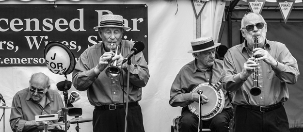 encore career older men playing instruments UNSPLASH