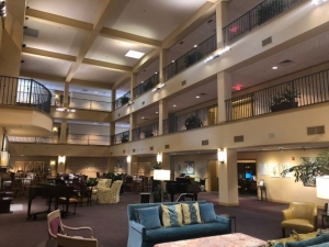 CCRC design large open common area of Christwood suites