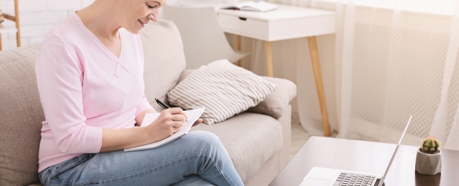 CCRC decision list of questions Senior Lady Writing list