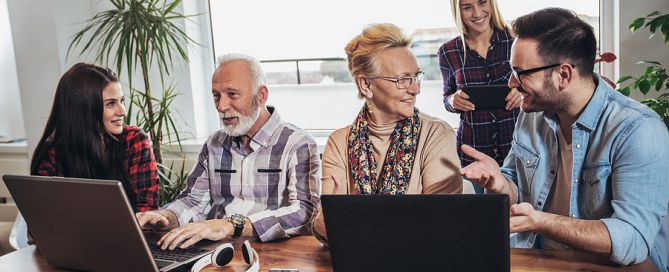 intergenerational lifelong learning; student group