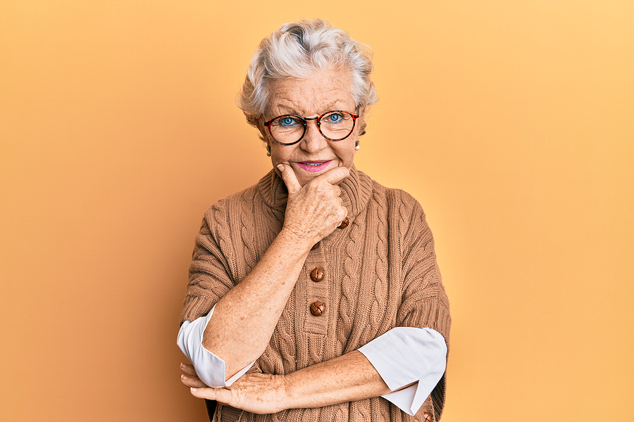 Senior-grey-haired-woman-weari-418504000_ Senior Living Decision Planner Procrastinator Crasher
