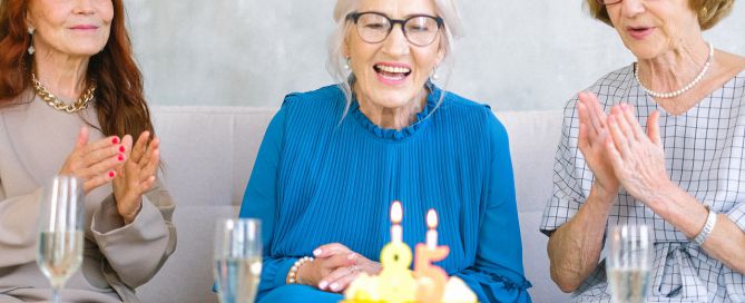 optimism laughing women