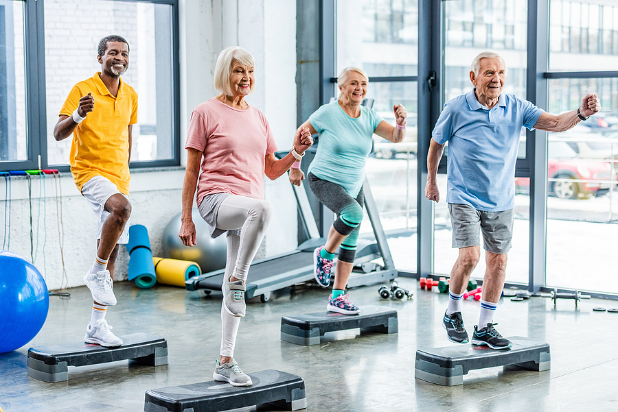 CCRC exercise class; physical activity