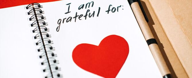 gratitude journal practicing gratitude positive aging